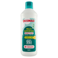 Multi Superficie Disinfettante Cedro e Lime 1,5 L Conad