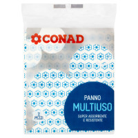 Panno multiuso 2 pz Conad