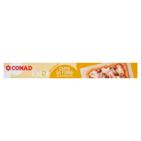 Carta da Forno Antiaderente Pretagliata 25 fogli Conad