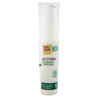 Bicchieri Biodegradabili e Compostabili* 50 pz Verso Natura Conad
