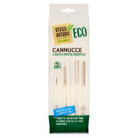Cannucce a Ridotto Impatto Ambientale con Snodo 40 pz Verso Natura Veg Conad
