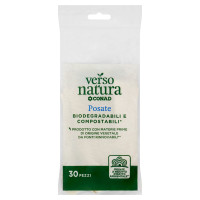 Posate a Ridotto Impatto Ambientale Cucchiaini 30 pz Verso Natura Eco Conad