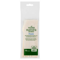 Posate a Ridotto Impatto Ambientale Forchette 15 pz Verso Natura Eco Conad