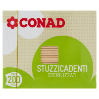 Stuzzicadenti circa 200 pezzi Conad