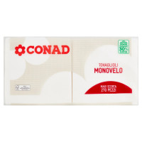 Tovaglioli Monovelo 270 pz Conad