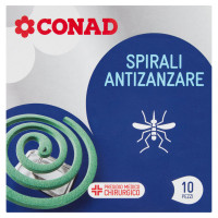Spirali Antizanzare 10 Pezzi Conad