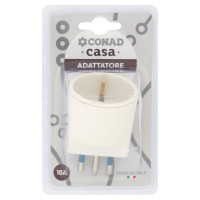 CONAD casa Adattatore 10A bianco