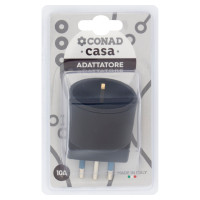 CONAD casa Adattatore 10A nero