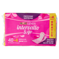 Lines intervallo & go Regular 40 4 pz