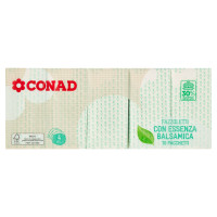 Fazzoletti con Essenza Balsamica 4 Veli 10 Pacchetti Conad