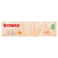 Fazzoletti mini formato tascabile 4 veli 10 pacchetti Conad
