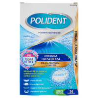 Polident Intensa Freschezza Pulitore per Protesi 36 Compresse