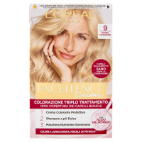 L'Oréal Paris Excellence Creme Colorazione Triplo Trattamento Biondo Chiarissimo 9