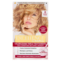 L'Oréal Paris Excellence Creme Colorazione Triplo Trattamento Biondo Chiaro 8
