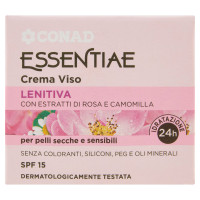 Essentiae Crema Viso Lenitiva per pelli secche e sensibili 50 ml Conad