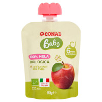 Baby 100% Mela Biologica 90 g Conad