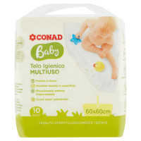 Baby Telo Igienico Multiuso 60x60 cm 10 pz Conad