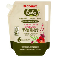 Baby Natural Bagnetto Corpo Capelli Ultradelicato 1000 ml Conad