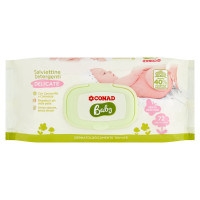 Baby Salviettine Detergenti Delicate 72 pz Conad