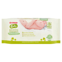 Baby Salviettine Detergenti Idratanti 144 pz Conad