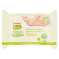 Baby Salviettine Detergenti Idratanti 20 pz Conad
