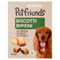 Biscotti Ripieni 500 g Petfriends Conad