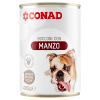 Bocconi con Manzo 405 g Conad