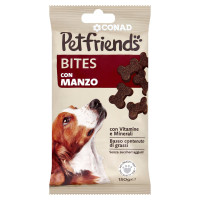 CONAD Petfriends Bites con Manzo 150 g