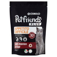 CONAD Petfriends Plus Appetito Difficile con manzo e riso 800 g