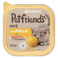 Patè con Pollo 100 g Petfriends Conad
