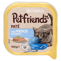 Petfriends Patè con Pesce Azzurro 100 g Conad