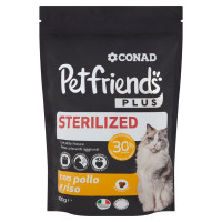 Petfriends Plus Sterilized con pollo e riso 800 g Conad