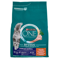 PURINA ONE Bifensis Sterilcat Hairball Pollo 2,8kg