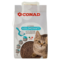 Lettiera Agglomerante Alto Potere Assorbente 7 l Conad