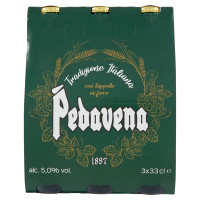 Pedavena Birra Vetro cl.33x3