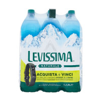 Levissima Acqua Naturale 1,5 lt x 6 (Fardello)