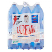 Lauretana Acqua Minerale Naturale Microbiologicamente pura Lt. 1,5