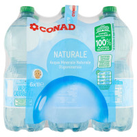 Acqua Minerale Naturale 6 x 1 l Conad