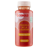 Fragola Mela e Banana 250 ml Conad