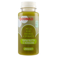 Mela, Kiwi, Ananas e Spinacio 250 ml