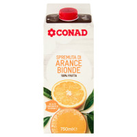 Spremuta di Arance Bionde 750 ml Conad