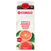 Spremuta di Arance Rosse 750 ml Conad