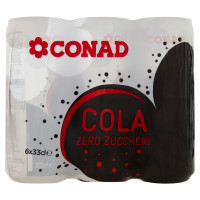 Cola Zero Zuccheri 6 x 33 cl Conad