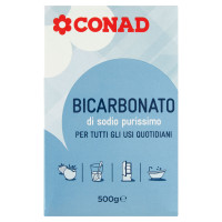 Bicarbonato di sodio purissimo 500 g Conad