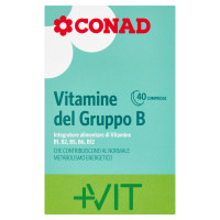 CONAD  Vit Vitamine del Gruppo B 40 Compresse 20 g