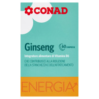 CONAD Energia Ginseng 60 Compresse 24 g