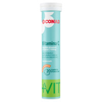 CONAD Vitamina C  Vit Gusto Arancia 20 Compresse Effervescenti 80 g