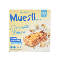 Cerealitalia Barrette Muesli Cioccolato Bianco gr.150