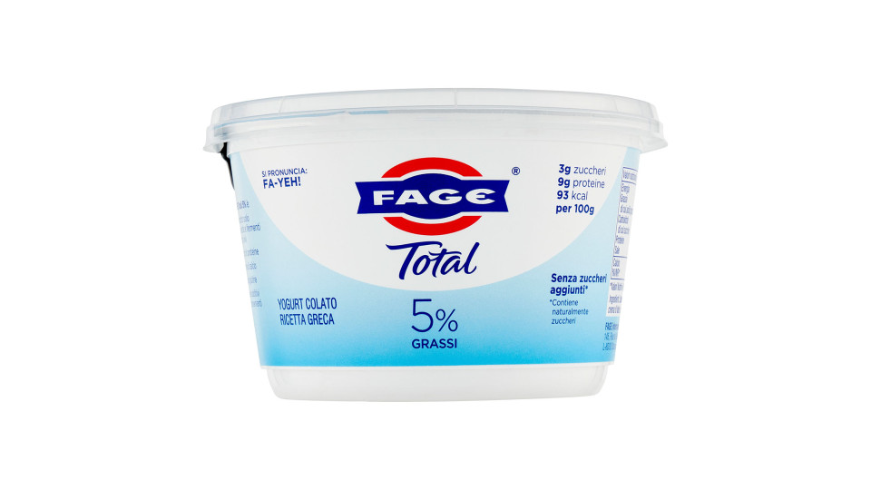 Fage Total 5% Grassi 450 g
