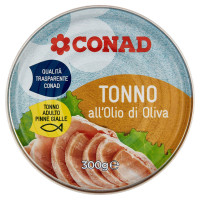 Tonno all'Olio di Oliva 300 g Conad